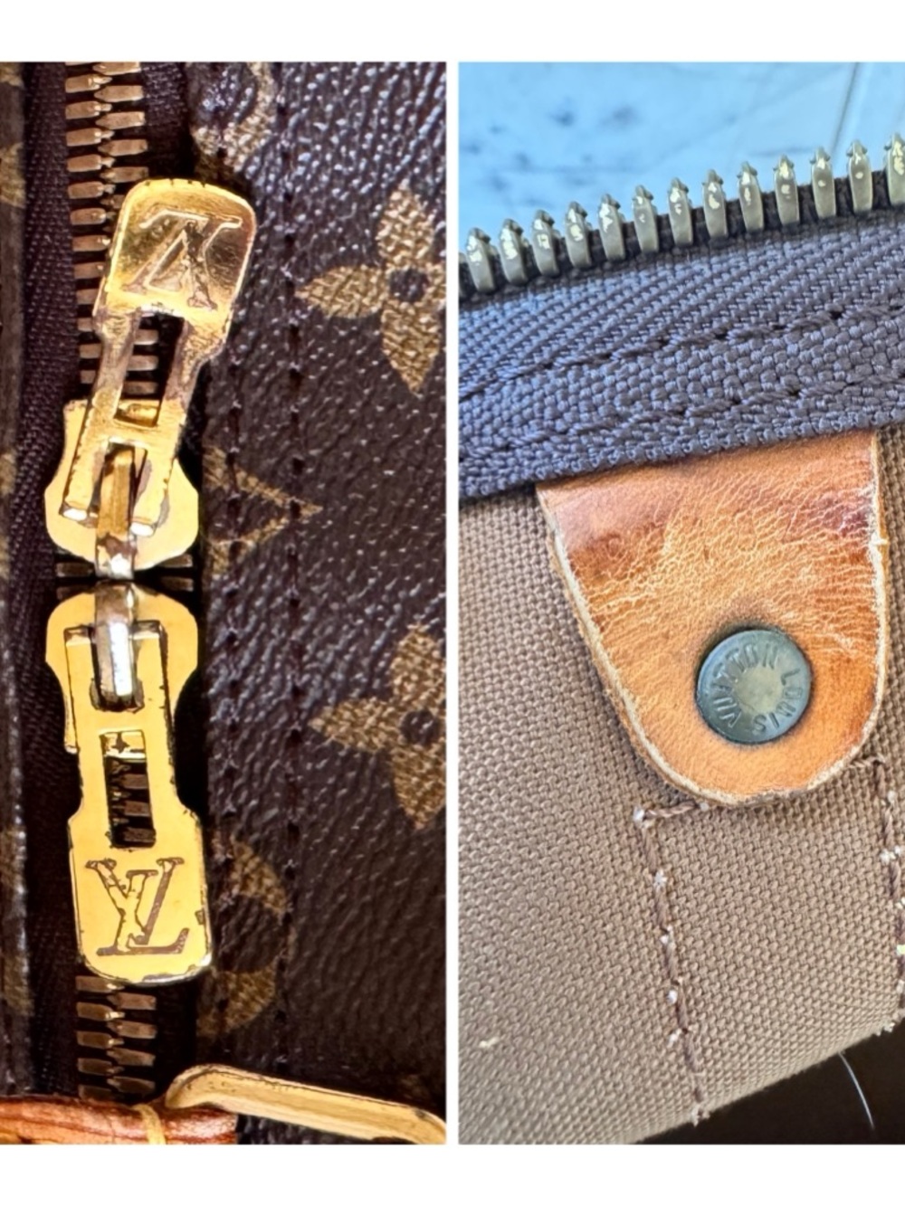 💛OVERSIZED💛LOUIS VUITTON KEEPALL 55 DUFFEL BAG - Picture 11 of 15